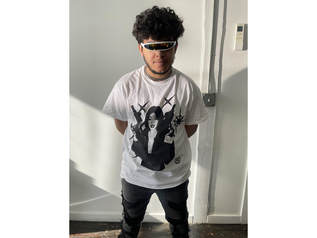 Twin Uzi Streetwear Tee 100 Percent Cotton True To Size Casual Graphic Shirt For Everyday Wear